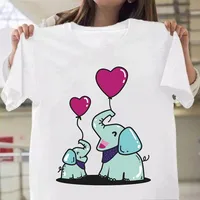Women's T-shirt Short Sleeve T-shirts Printing Streetwear Printing main image 1
