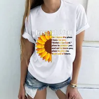 Women's T-shirt Short Sleeve T-shirts Printing Casual Printing main image 4