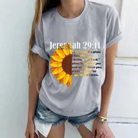 Women's T-shirt Short Sleeve T-shirts Printing Casual Printing main image 5