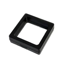 Fashion Solid Color Transparent Pe Film Colorful Jewelry Display Box main image 3