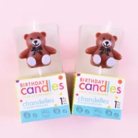 Bear Paraffin Wax Party Candle main image 2