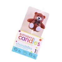 Bear Paraffin Wax Party Candle main image 4