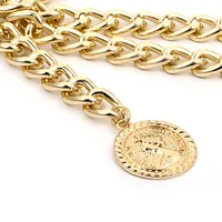 Simple Style U Shape Alloy Plating Women's Chain Belts main image 3