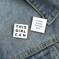 Fashion Letter Alloy Plating Brooches main image 1