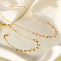 Wholesale Jewelry Fashion Geometric Stainless Steel Plating Necklace main image 2