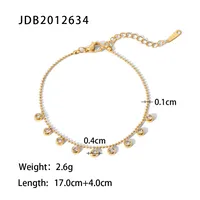 Wholesale Jewelry Fashion Geometric Stainless Steel Plating Necklace sku image 1