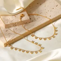 Wholesale Jewelry Fashion Geometric Stainless Steel Plating Necklace main image 1