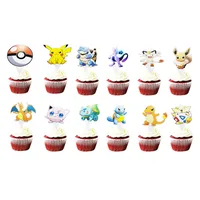 Birthday Cartoon Letter Aluminum Film Flag Balloon Cake Decorating Supplies main image 2