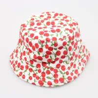 Children Unisex Sweet Cartoon Embroidery Bucket Hat sku image 2