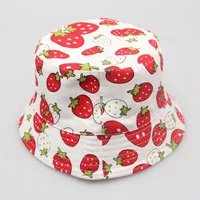 Children Unisex Sweet Cartoon Embroidery Bucket Hat sku image 5