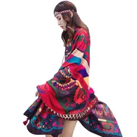 Women's Ethnic Style Geometric Cotton And Linen Tassel main image 3
