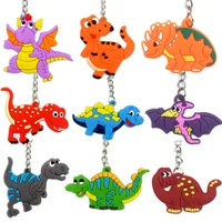 Cartoon Style Dinosaur Synthetics Keychain main image 2