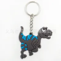 Cartoon Style Dinosaur Synthetics Keychain sku image 3