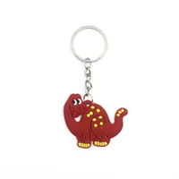 Cartoon Style Dinosaur Synthetics Keychain sku image 7