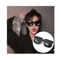 Punk Geometric Pc Square Full Frame Kids Sunglasses main image 3