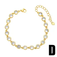Fashion Cartoon Character Copper Bracelets Plating Zircon Copper Bracelets main image 5