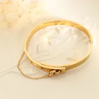 Simple Style Geometric Tassel Titanium Steel Plating Bangle main image 2