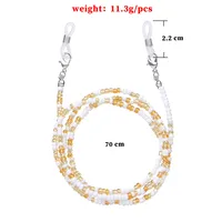 Versatile Personality Bead Mask/eyeglasses Chain Multi Colors main image 5