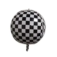 Plaid Aluminum Film Party Balloon sku image 6