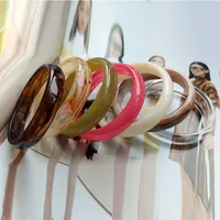 Fashion Solid Color Arylic Bangle main image 2