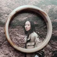 Fashion Solid Color Arylic Bangle sku image 1