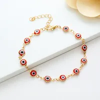 Fashion Devil's Eye Copper Bracelets In Bulk main image 6