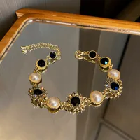 Fashion Round Butterfly Alloy Plating Inlay Zircon Women's Bracelets sku image 8