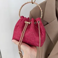 Women's Small Pu Leather Fashion Bucket Bag main image 4