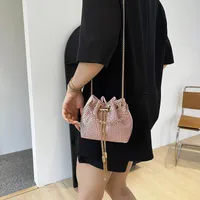 Women's Small Pu Leather Fashion Bucket Bag sku image 8