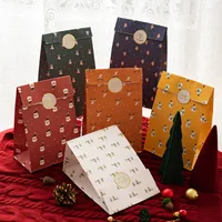 New Christmas Cartoon Creative Handheld Paper Gift Bag main image 3