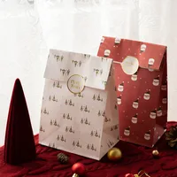 New Christmas Cartoon Creative Handheld Paper Gift Bag main image 4