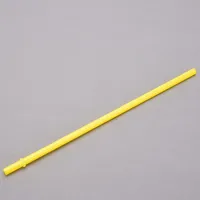 Factory Direct Supply 7mm Aperture Straw 28 Color Solid Color Plastic Cup Accessories Pp Straw Non-disposable Band Straw sku image 9