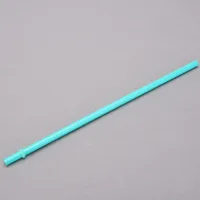 Factory Direct Supply 7mm Aperture Straw 28 Color Solid Color Plastic Cup Accessories Pp Straw Non-disposable Band Straw sku image 6