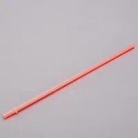 Factory Direct Supply 7mm Aperture Straw 28 Color Solid Color Plastic Cup Accessories Pp Straw Non-disposable Band Straw sku image 20