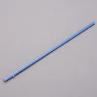 Factory Direct Supply 7mm Aperture Straw 28 Color Solid Color Plastic Cup Accessories Pp Straw Non-disposable Band Straw sku image 28