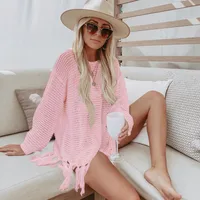 Women's Vacation Solid Color Hollow Out One Piece main image 3
