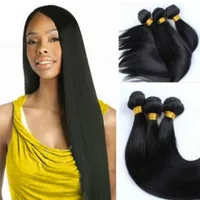 Women's Fashion Street High Temperature Wire Centre Parting Long Straight Hair Wigs main image 1