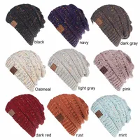 Women's Fashion Geometric Crimping Wool Cap main image 2