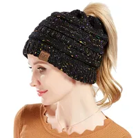 Women's Fashion Geometric Crimping Wool Cap main image 3