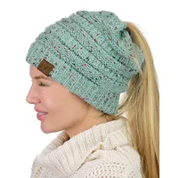 Women's Fashion Geometric Crimping Wool Cap main image 5