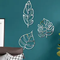 Fashion Leaves Plastic Wall Sticker main image 5