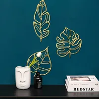 Fashion Leaves Plastic Wall Sticker main image 1