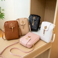 Women's Small Pu Leather Cute Phone Wallet main image 3