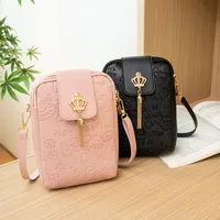 Women's Small Pu Leather Cute Phone Wallet main image 4
