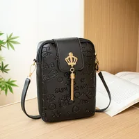 Women's Small Pu Leather Cute Phone Wallet sku image 4