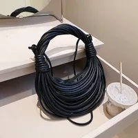 Women's Small Pu Leather Fashion Underarm Bag sku image 4