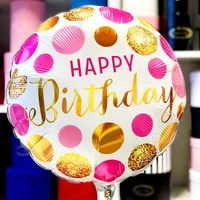 Birthday Letter Star Candy Aluminum Film Party Balloon sku image 2