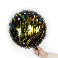 Birthday Letter Star Candy Aluminum Film Party Balloon sku image 25