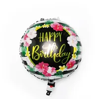 Birthday Letter Star Candy Aluminum Film Party Balloon sku image 19