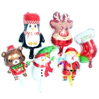 Christmas Christmas Tree Santa Claus Snowman Aluminum Film Party Balloon main image 2